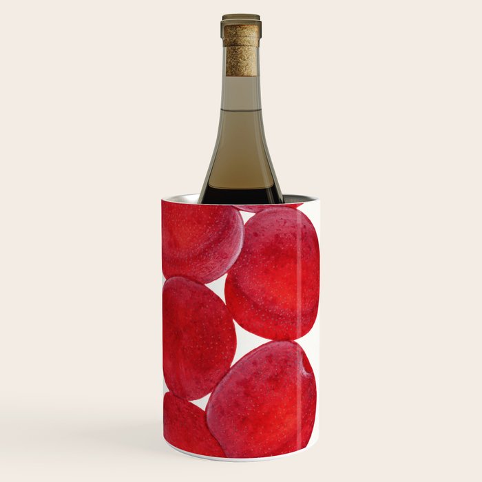 Vintage Plums Illustration Classic Botanical Art Antique Fruit Drawing Retro Botanical Print Decorat Wine Chiller Gallery Image 1