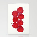 Vintage Plums Illustration Classic Botanical Art Antique Fruit Drawing Retro Botanical Print Decorat Stationery Card Gallery Image 2