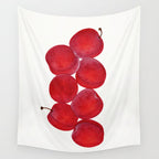 Vintage Plums Illustration Classic Botanical Art Antique Fruit Drawing Retro Botanical Print Decorat Wall Tapestry Gallery Image 4
