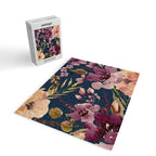 Watercolor Giant flowers fall colors Jigsaw Puzzle Gallery Image 2