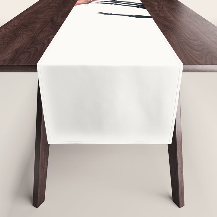 Butterfly on Skeleton Hand Table Runner Gallery Image 1
