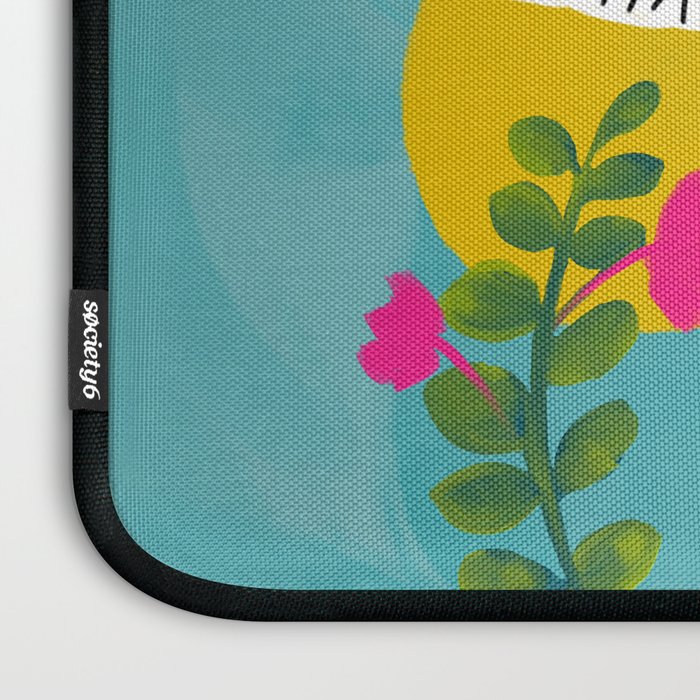 "Take The Time You Need And Let Today Be What Today Needs To Be." Laptop Sleeve Gallery Image 3