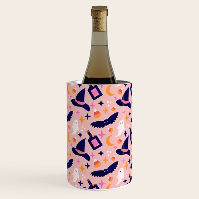Pink Halloween essentials  Wine Chiller Gallery Image 1