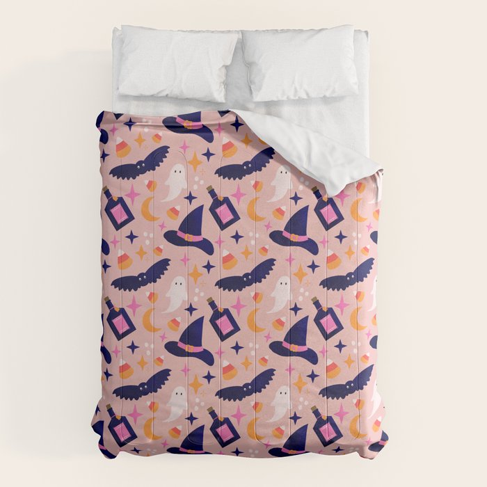 Pink Halloween essentials  Comforter Gallery Image 6