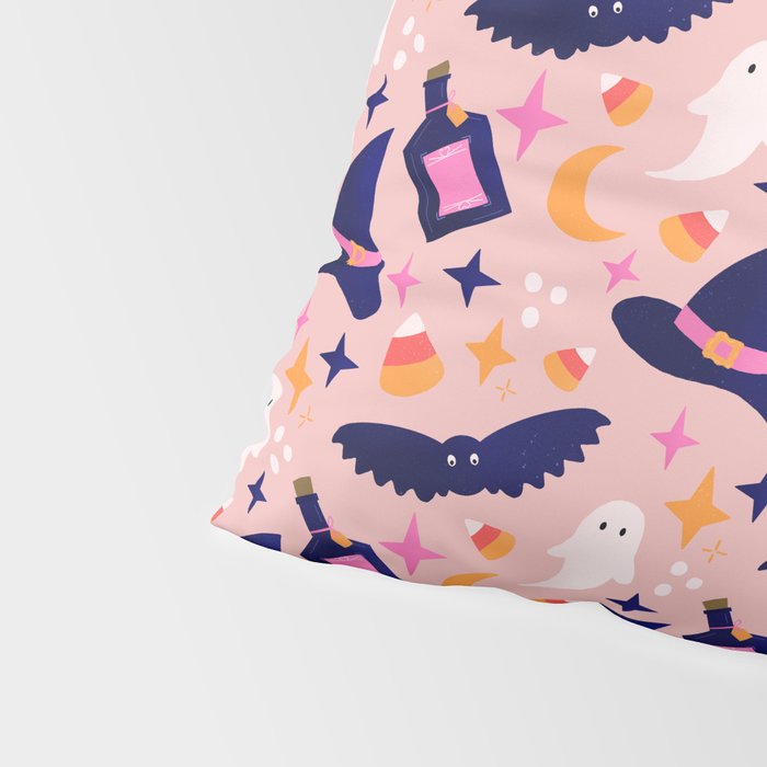 Pink Halloween essentials  Pillow Sham Gallery Image 4