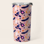 Pink Halloween essentials  Travel Mug Gallery Image 2