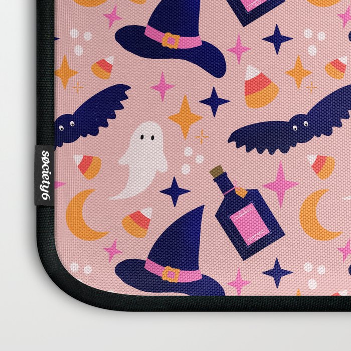 Pink Halloween essentials  Laptop Sleeve Gallery Image 3