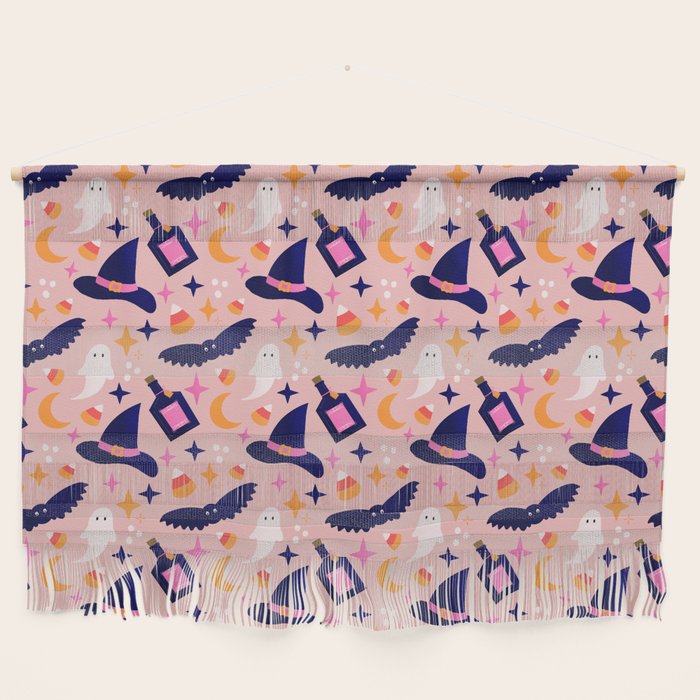 Pink Halloween essentials  Wall Hanging Gallery Image 1