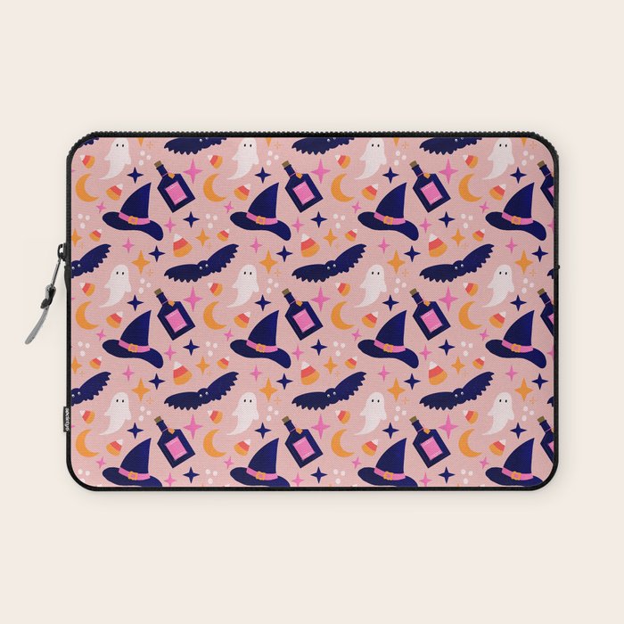 Pink Halloween essentials  Laptop Sleeve Gallery Image 1