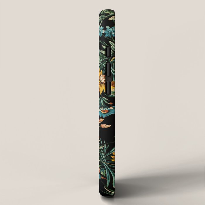 Floral and Birds Pattern iPhone Case Gallery Image 2