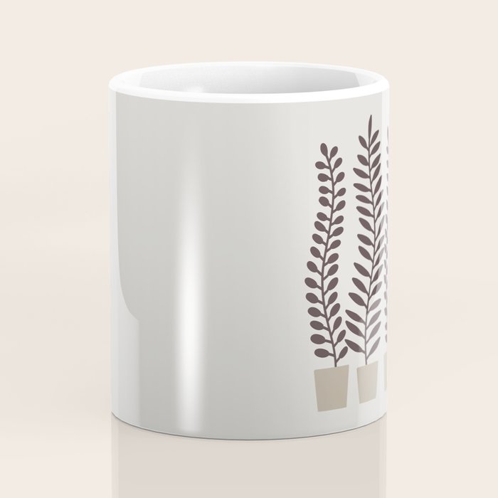 Cat and Plant 64: Dancing Tail Coffee Mug Gallery Image 4