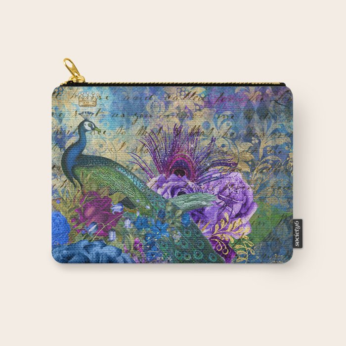 Feather Peacock 20 Carry All Pouch Gallery Image 1