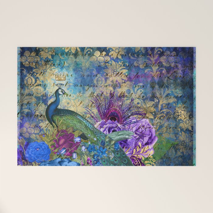 Feather Peacock 20 Welcome Mat Gallery Image 1