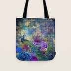 Feather Peacock 20 Tote Bag Gallery Image 1