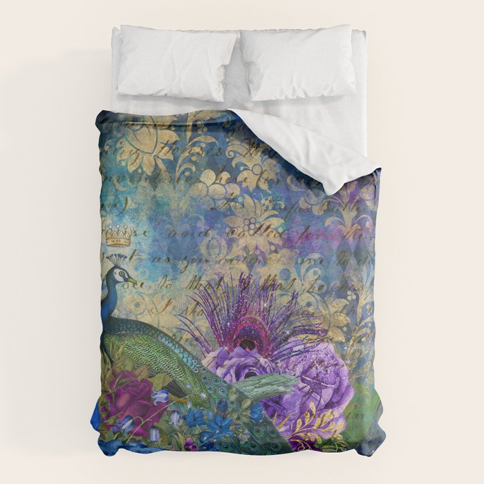 Feather Peacock 20 Duvet Cover Gallery Image 1