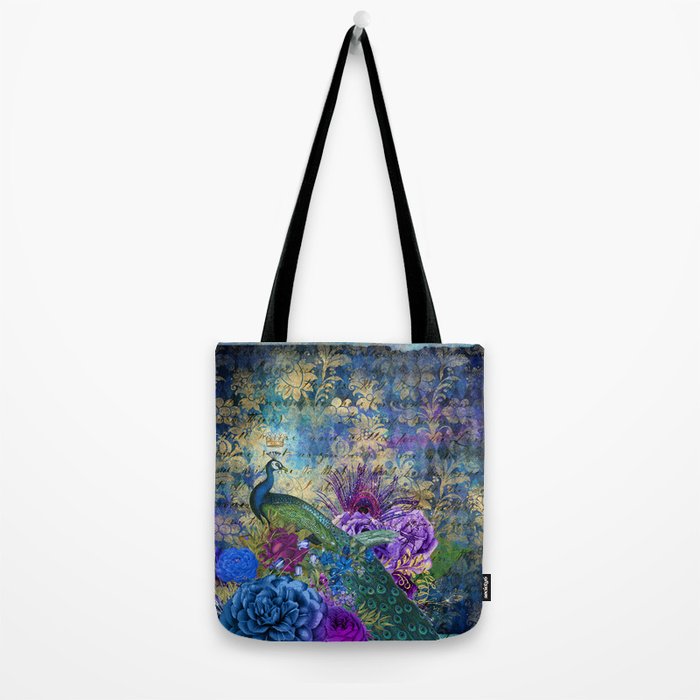 Feather Peacock 20 Tote Bag Gallery Image 2