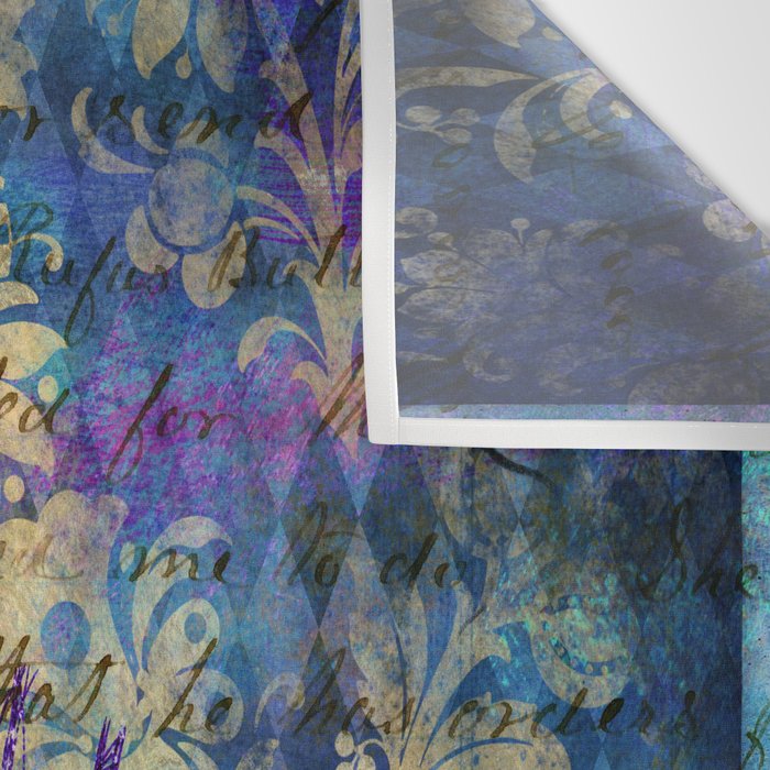 Feather Peacock 20 Wall Tapestry Gallery Image 3