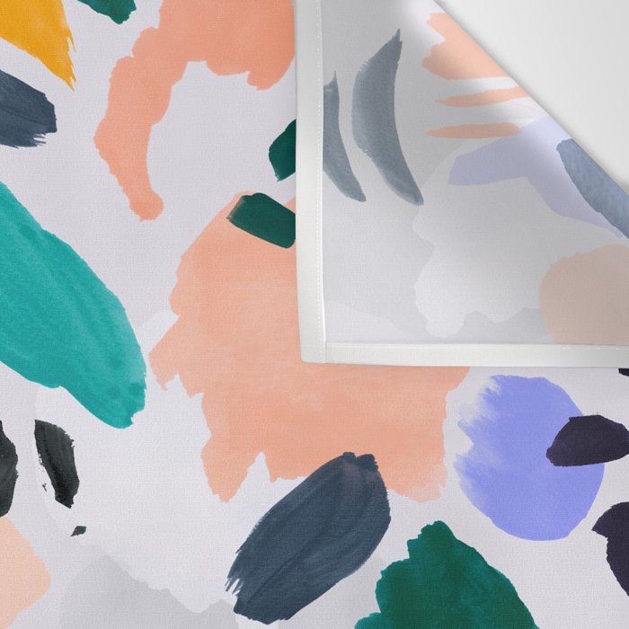 TERRAZZO BRUSHSTROKES Wall Tapestry Gallery Image 3