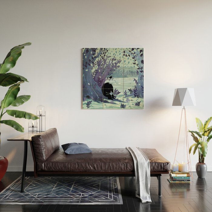 A Quiet Spot of Tea Wood Wall Art Gallery Image 2