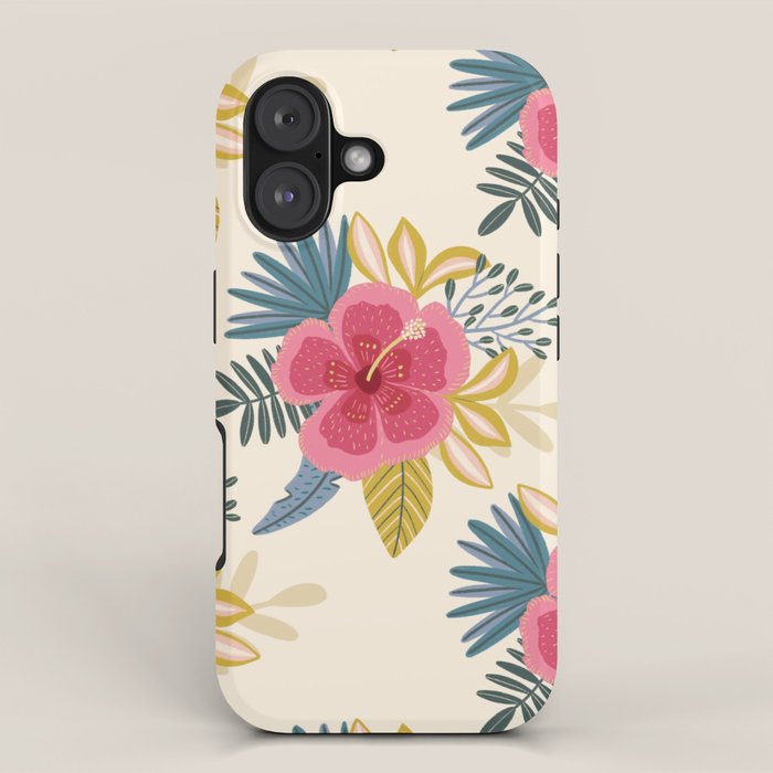 Tropical Floral iPhone Case Gallery Image 1