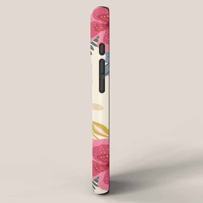 Tropical Floral iPhone Case Gallery Image 2