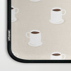 Retro coffee cup cartoon pattern Laptop Sleeve Gallery Image 3