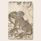 Tiger Family, Korean Art, 1800s Cutting Board Gallery Image 1