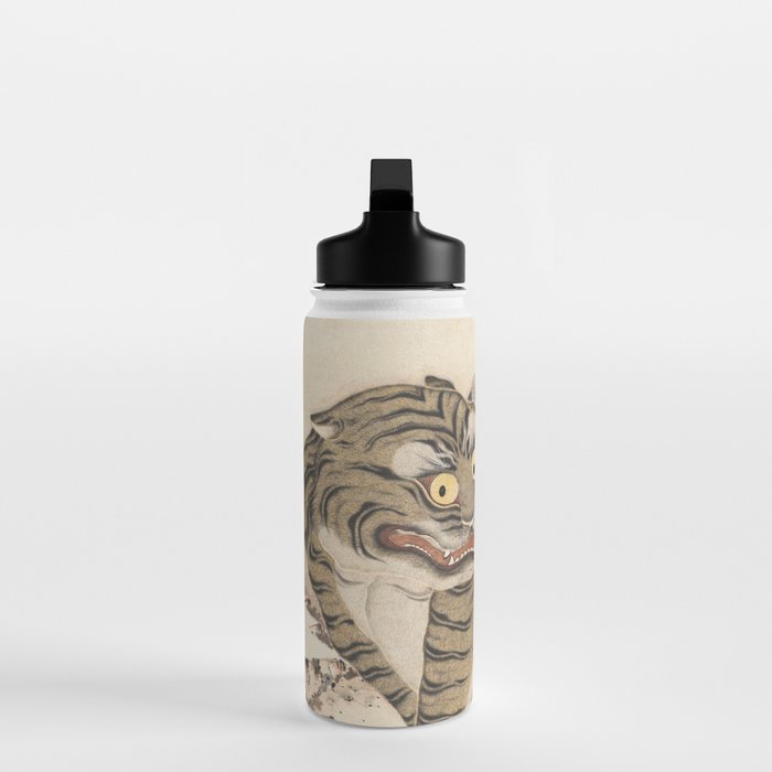 Tiger Family, Korean Art, 1800s Water Bottle Gallery Image 3