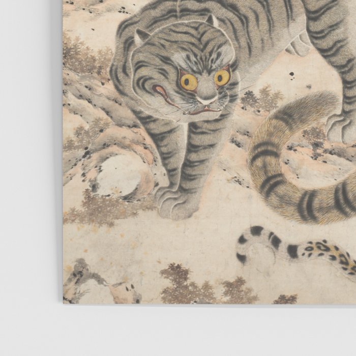 Tiger Family, Korean Art, 1800s Poster Gallery Image 3