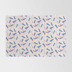 Lipstick Tubes Illustration Rug Gallery Image 2