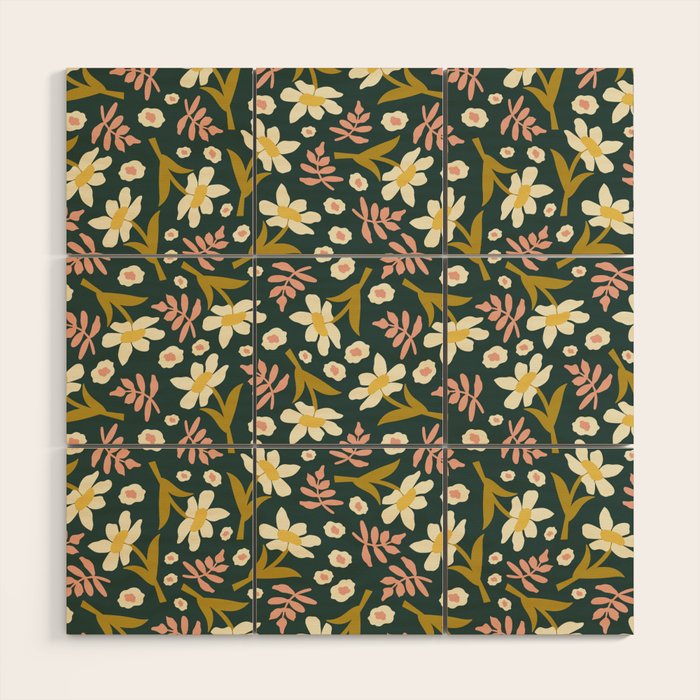 Fall Floral  Wood Wall Art Gallery Image 1
