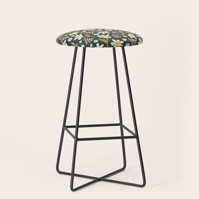 Fall Floral  Stool Gallery Image 1