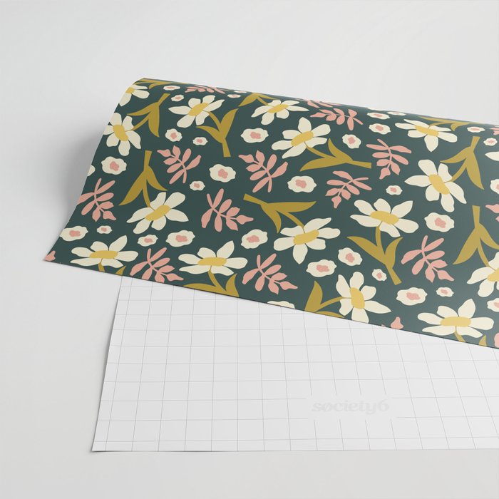 Fall Floral  Wrapping Paper Gallery Image 2