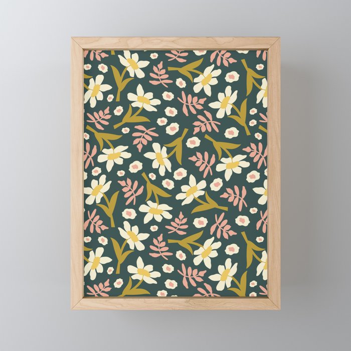 Fall Floral  Mini Art Print Gallery Image 1