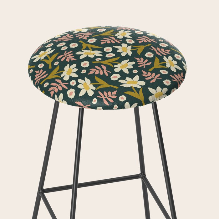Fall Floral  Stool Gallery Image 2