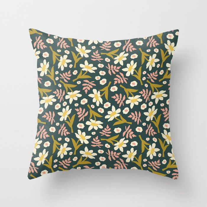 Fall Floral  Throw Pillow Gallery Image 6