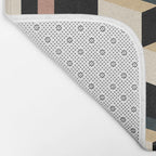 Cuboid Geometric Abstract Shapes Pattern XXXI Bath Mat Gallery Image 2