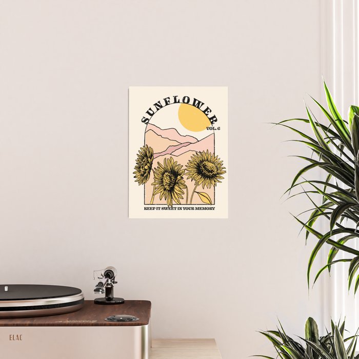 Sunflower Poster Gallery Image 2