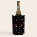 Colorful abstract geometric shape art pattern Wine Chiller Gallery Image 3