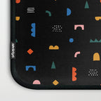 Colorful abstract geometric shape art pattern Laptop Sleeve Gallery Image 3