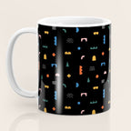 Colorful abstract geometric shape art pattern Coffee Mug Gallery Image 3