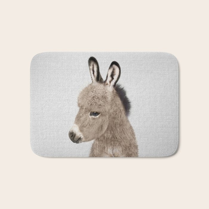 Donkey - Colorful Bath Mat Gallery Image 1