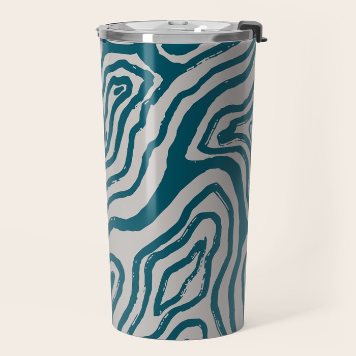 Aquamarine Brush Rivers Travel Mug Gallery Image 2