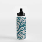 Aquamarine Brush Rivers Water Bottle Gallery Image 2