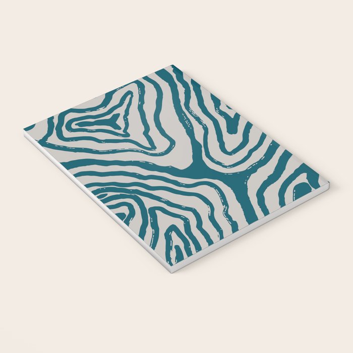 Aquamarine Brush Rivers Notebook Gallery Image 3