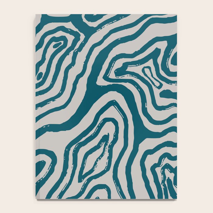 Aquamarine Brush Rivers Notebook Gallery Image 4