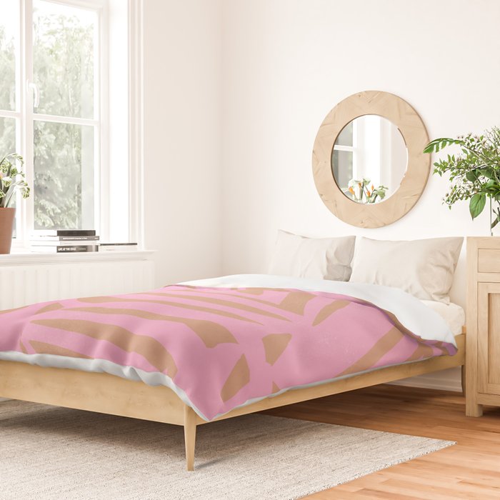 tiki pink Duvet Cover Gallery Image 2