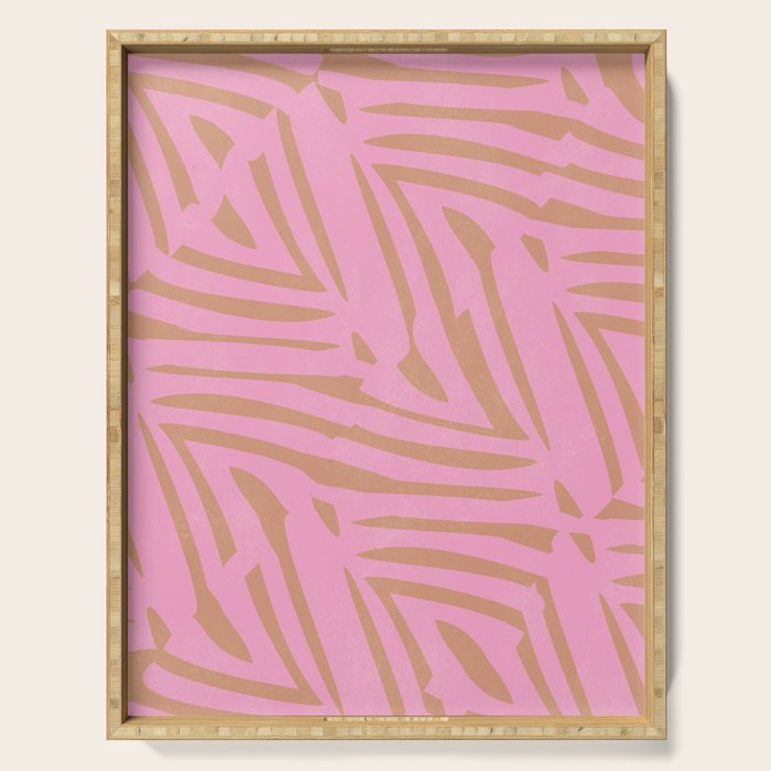 tiki pink Serving Tray Gallery Image 1