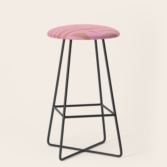 tiki pink Stool Gallery Image 1