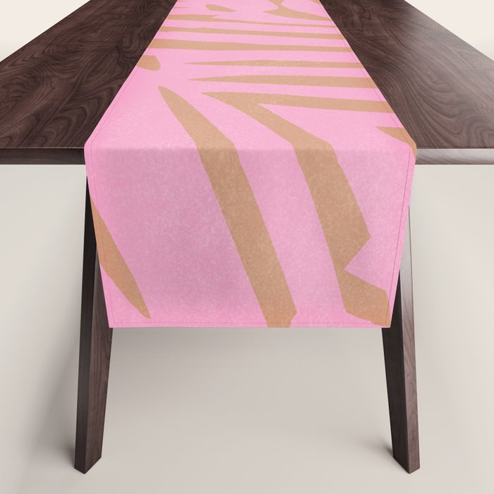 tiki pink Table Runner Gallery Image 1